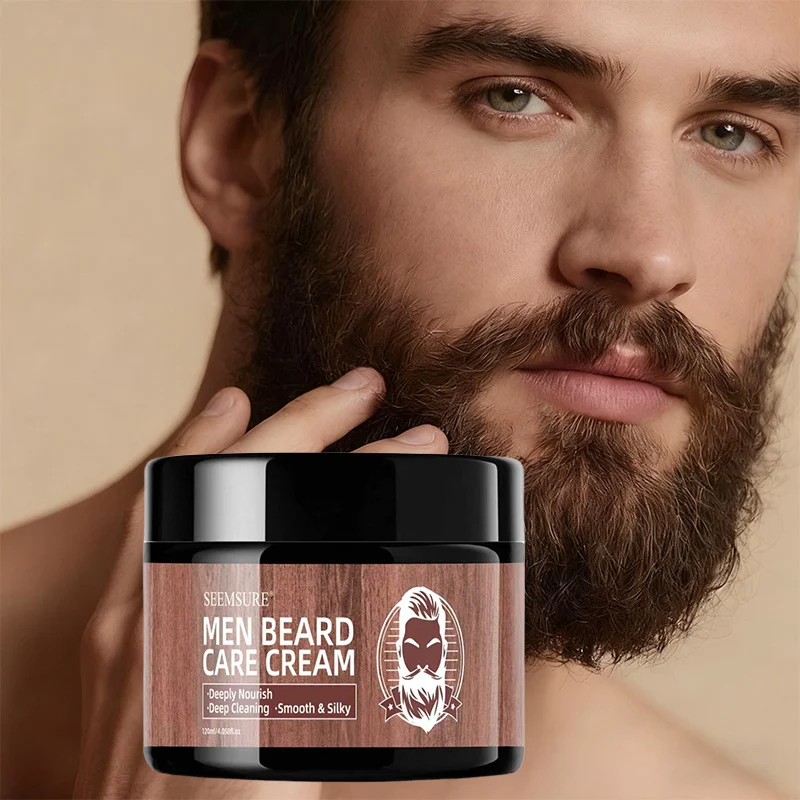 Beard Butter Beard Care Cream, 120ml, Unscented, Deeply Nourishing & Smoothing for Men