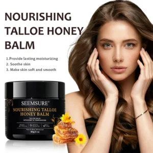Honey Tallow Balm 60g Deeply Moisturizing Face & Body Cream for Sensitive Skin