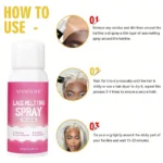 Lace Melting Spray Glue Fast Drying No Residue See Z5hbpj3a 3