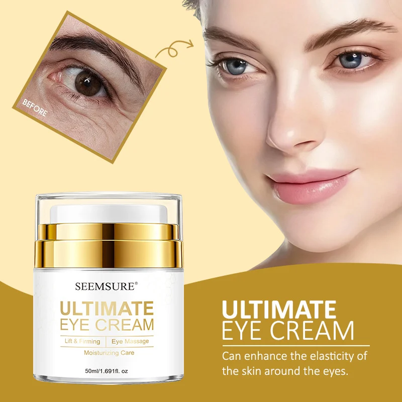 Nicotinamide Eye Cream for Dark Circles, Moisturizing & Non-Greasy, 50ml