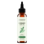 Rosemary Hair Oil 120ml Nourishing Treatment for Dry Frizzy Hair with Biotin Jojoba & Castor Oils