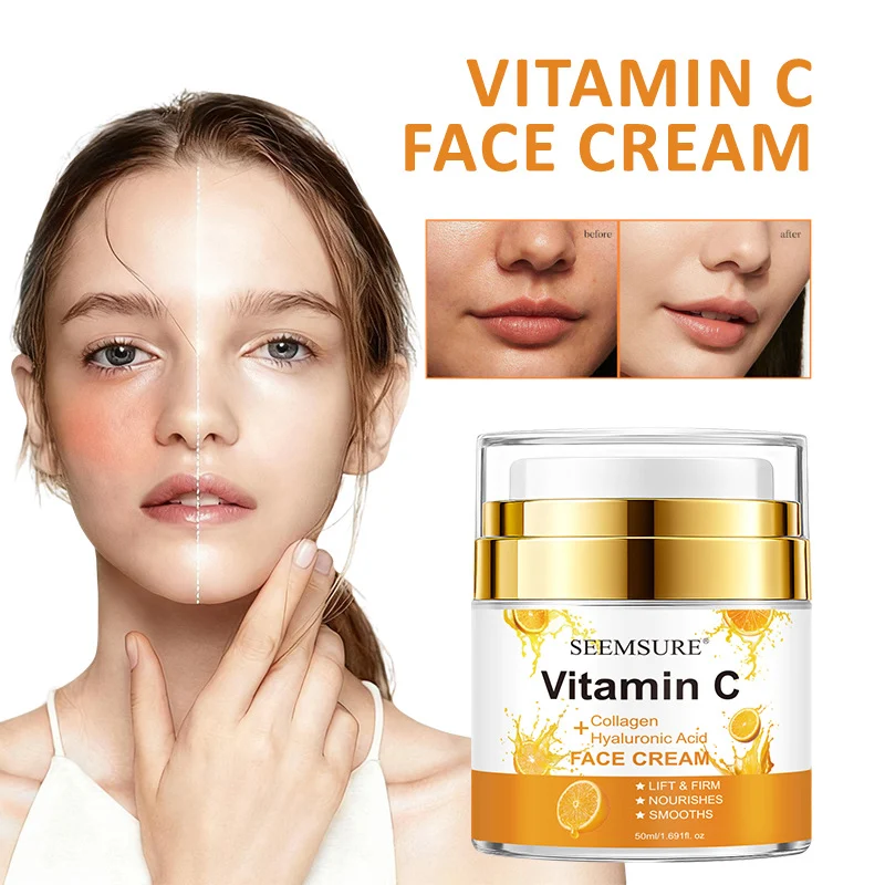 Vitamin C Face Cream Hydrating Anti-Aging Firming Moisturizer